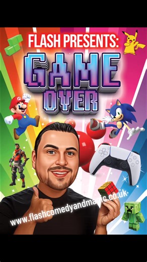 2.4K views · 59 shares | Kids parties from Flash – Comedy & Magic...