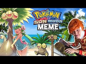 Pokemon Sun & Moon MEME Alola Exeggutor REACTION