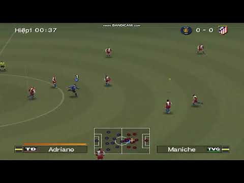 FASTEST GOAL IN PES 6: ADRIANO'S AMAZING LONG SHOT