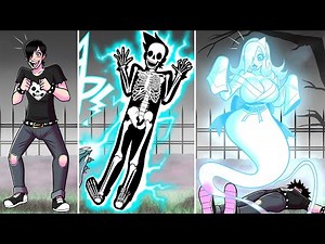 Boy Turns Into Cute Ghost Girl! | TG TF Comic Dub 90