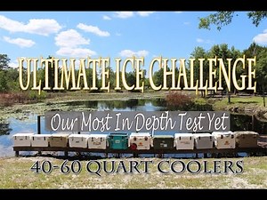 Ultimate Ice Challenge, 40-60Q Coolers, Including Yeti, K2, Engel, Grizzly, Orion, Pelican, Orca