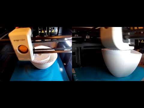 3D Printer Sounds — Bold And Curvey Decor LIVE