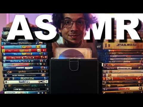 ASMR | My ENTIRE Movie Collection (DVD & Blu-Ray)