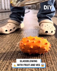 Glass blowing genuinely looks like magic 🪄🔮 | Do It Yourself