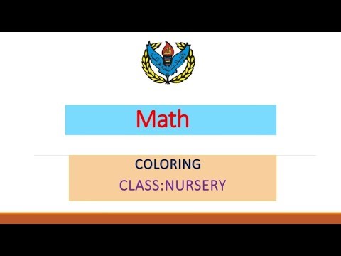 Nursery Math lecture 6