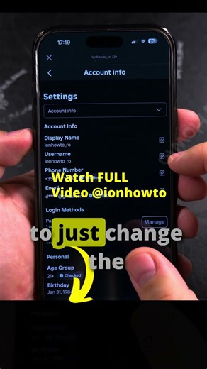 How to Change Name on Roblox