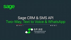 Sage CRM & SMS API