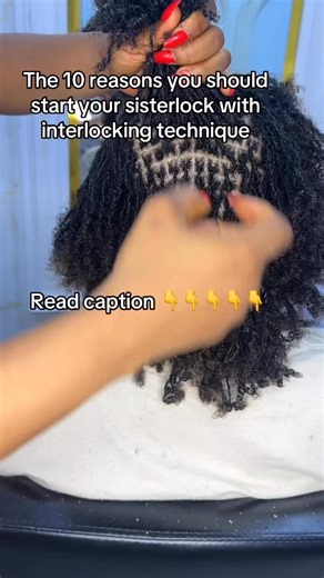 Microlocs Specialist in Lagos, Nigeria 🇳🇬 on Instagram: "Here are 10 reasons you should start your sister’s locs with the interlocking technique: 1. Long-lasting foundation – Interlocking gives a firm, secure base that doesn’t loosen easily. 2. Low maintenance – It lasts longer between retightening sessions compared to twisting. 3. Great for all hair types – Especially perfect for tightly coiled or soft hair textures. 4. Less unraveling – Ideal for active people or those who wash their hair of