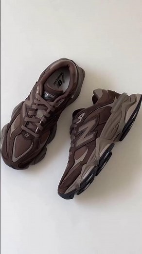 Another viral restock - the New Balance 9060 in chocolate brown is back 🤎 #newbalance