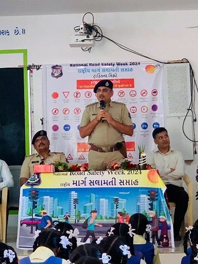 According to India's latest Road Accidents report, the country witnesses 1,264 road accidents and 462 casualties daily — 53 crashes and 19 casualties every hour. To curb the loss of lives that happen due to negligence of road safety guidelines, the Ministry of Road Transport and Highways announced 18th Jan 2024 - 17th Feb 2024 be celebrated as National Road Safety Month in India. To do our bit & drive awareness around the Road Safety Guidelines, UPL, in partnership with local traffic police, exe