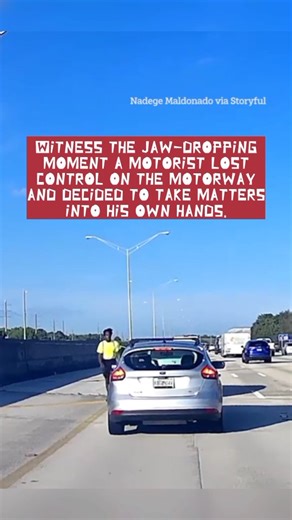 Newsclique | 🚨😡 SHOCKING ROAD RAGE ALERT! 😡🚨 Witness the jaw-dropping moment a motorist lost control on the motorway and decided to take matters into... | Instagram