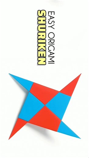 Origami Shuriken Ninja Minato #shorts