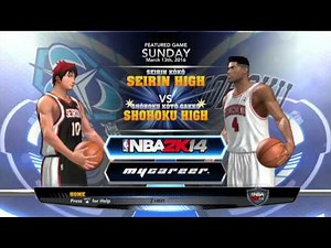 NBA 2K14 Kuroko's Basketball V Slam Dunk Mod Sneak Peak