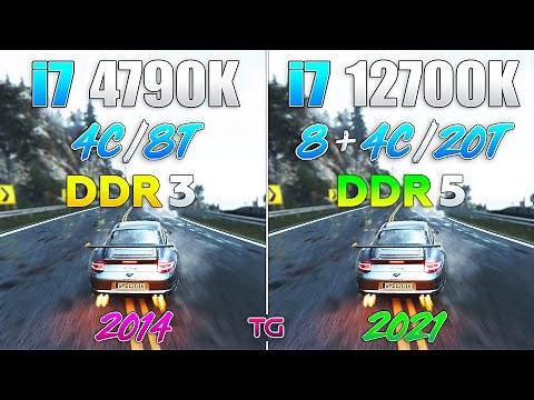i7 4790K vs i7 12700K - 7 Years Difference