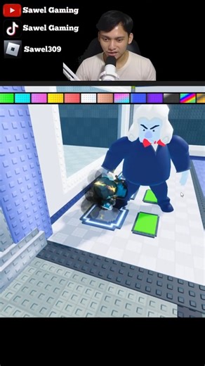 Aku Dapat Cyber Bisonte Diamond Di Be A Lucky Block ?! #roblox