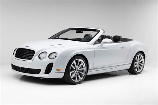 9k-Mile 2011 Bentley Continental Supersports Convertible