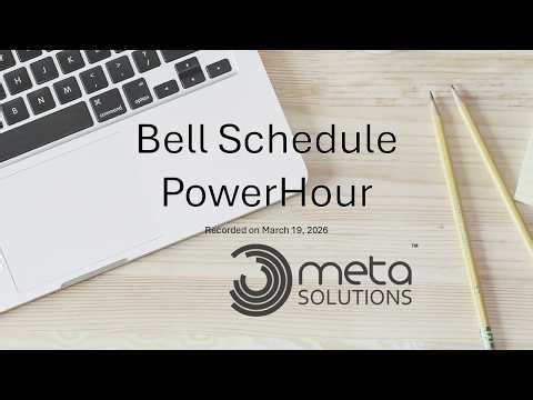 Bell Schedule PowerHour