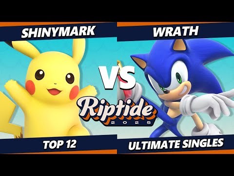 Riptide 2025 - Wrath (Sonic) Vs. ShinyMark (Pikachu) Smash Ultimate - SSBU