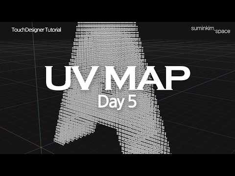 TouchDesigner For Beginners: Understanding UV Mapping & Pixel-Point Alignment