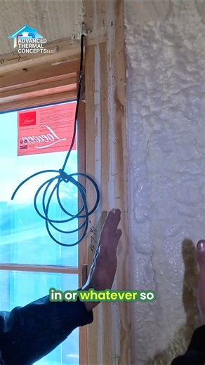 Advanced Thermal Concepts on Instagram: "Bad Foam Jobs = Big Problems. Here’s the Truth. Discover the real reason some people think spray foam “pulls away” or “doesn’t work.” Spoiler: it’s not the foam it’s the installer. In this video, we break down what proper spray foam installation looks like, how we prevent gaps and delamination, and why temperature and technique matter. When installed correctly, spray foam creates a true air seal, delivering elite energy efficiency and major comfort improv