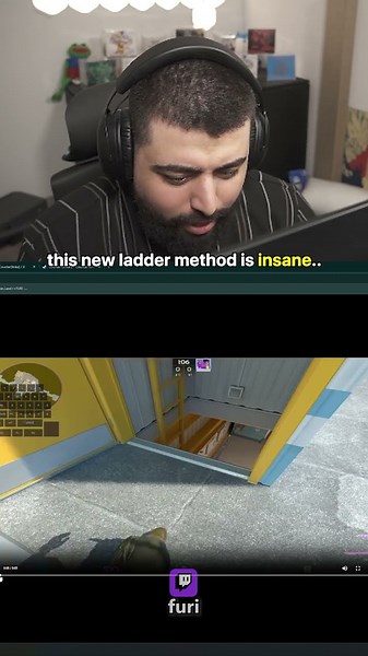 this new ladder method is insane.. 🤯 #cs2