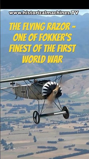 The Flying Razor - WW1 Fokker D.VIII Monoplane