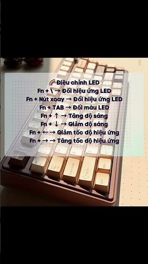 Hướng Dẫn Nhanh Cách sử dụng bàn phím AULA F75!