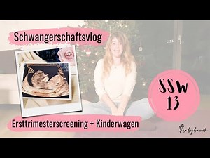 SSW 13 | Ersttrimesterscreening - welches Geschlecht hat unser Baby??? | Schwangerschaftsvlog