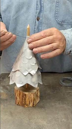Make Easy Christmas Tree Decorations from Aluminum | DIY Ornaments
