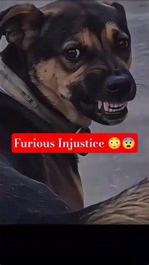 Furious Injustice with Dog 🤕🤡 #Dog #What #How