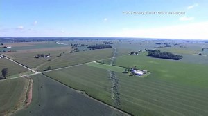 116K views · 1.3K reactions | Drone footage of the tornado scar from an EF0 tornado that touched down in Drake County, Ohio on Saturday. | The Weather Channel | Facebook