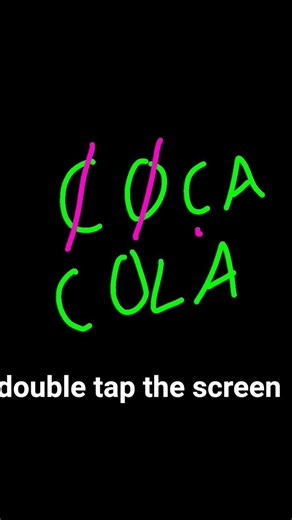 double touch the screen
