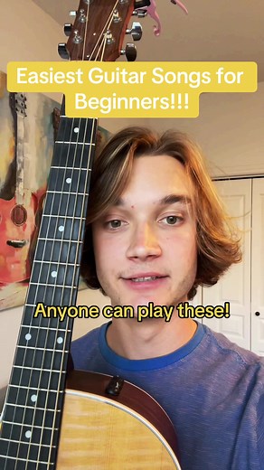 Easiest Songs Beginners Can Play on Guitar
