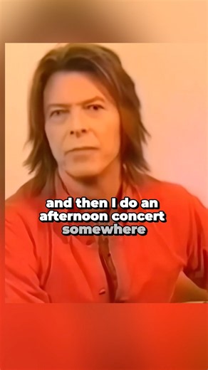 A day in the life of David Bowie 😄