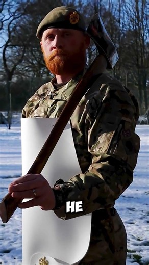Why don't the British shave this soldier?