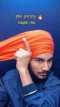 gol dastar 🔥 #tutorial #parna #dastar #youtube #shortvideo #foryou #trending #navaansandhu #apology