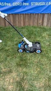 The worlds smallest lawn mower is also a string trimmer 👍🏻. From @harttoolsusa available @walmart #toolsinaction #yardwork #diy #mowing | Tools in Action