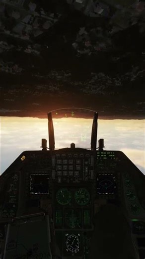 upside down training in DCS #viral #dcs #fighterjet #aviation #f16 #capcut #fighterpilot #upsidedown