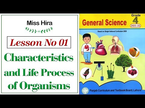 Lesson No 01 | Characteristics and Life Process of Organisms ‪@educationuptoclass12‬