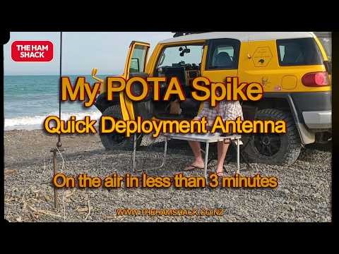 Spike Antenna for 40m POTA activations