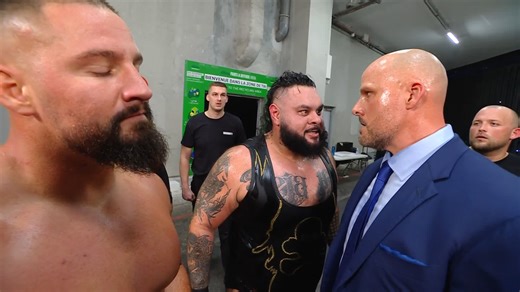 ADAM PEARCE STANDING ON BUSINESS! If Bronson Reed and Bron Breakker return to the arena tonight they will be SUSPENDED! See ya! 👋 | WWE Raw