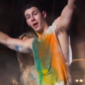 Nick Jonas Flaunts Bulging Biceps, Parties With Half-Naked Girls in New "Chains" Music Video—Watch Now!