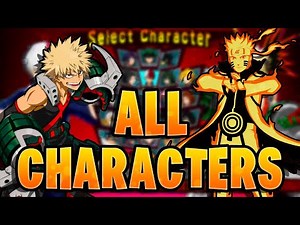 ALL CHARACTERS REVEALED: My Hero Academia All's Justice Full Roster