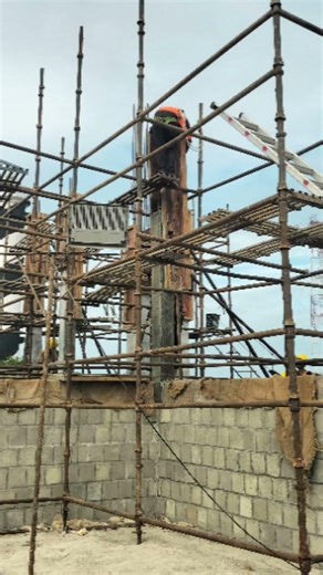 Building Project RunningColumn Shuttering on Site Work Jhanjharpur Bihar ‪@ShivveenaConstruction‬
