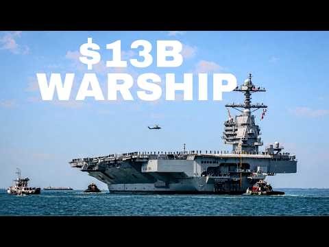 How The US Built The World’s Largest Nuclear Supercarrier – USS Gerald R. Ford | Naval Warfare