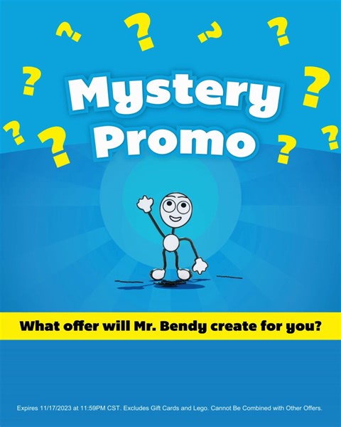 Mr. Bendy is filled with the gift-giving spirit and wishes to surprise you with a special mystery promo! 來❔ Keep an eye out for him as you shop through our website this week to see what offer he'll create for you! Visit fatbraintoys.com at this link to redeem this promo!  https://bit.ly/FBFavorites | Fat Brain Toys | Facebook