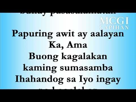 Pasasalamatan (Extended Version) - M1 | MCGI Song | Lyrics prompter