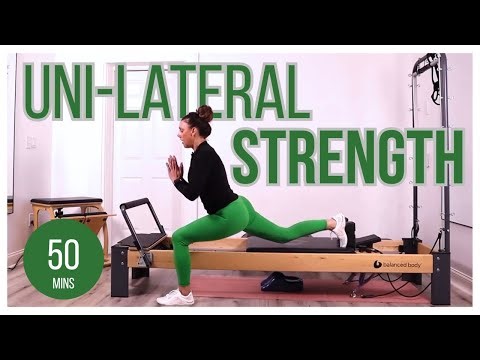 Pilates Reformer Intermediate | 50-Min Full Body Unilateral Flow for Strength + Control