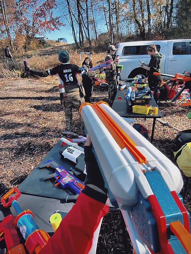 309K views · 2.9K reactions | Stagecoach, yes please  #Nerf #3DPrinting #Blaster #Mod #Boomstick #Fun #ThingsToDo OutofDarts Maryland Foam Alliance World Foam Alliance Maryland Mayhem | Dart Sweep | Facebook