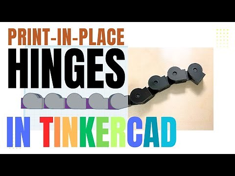 Design Your Own Print-In-Place Door Hinge